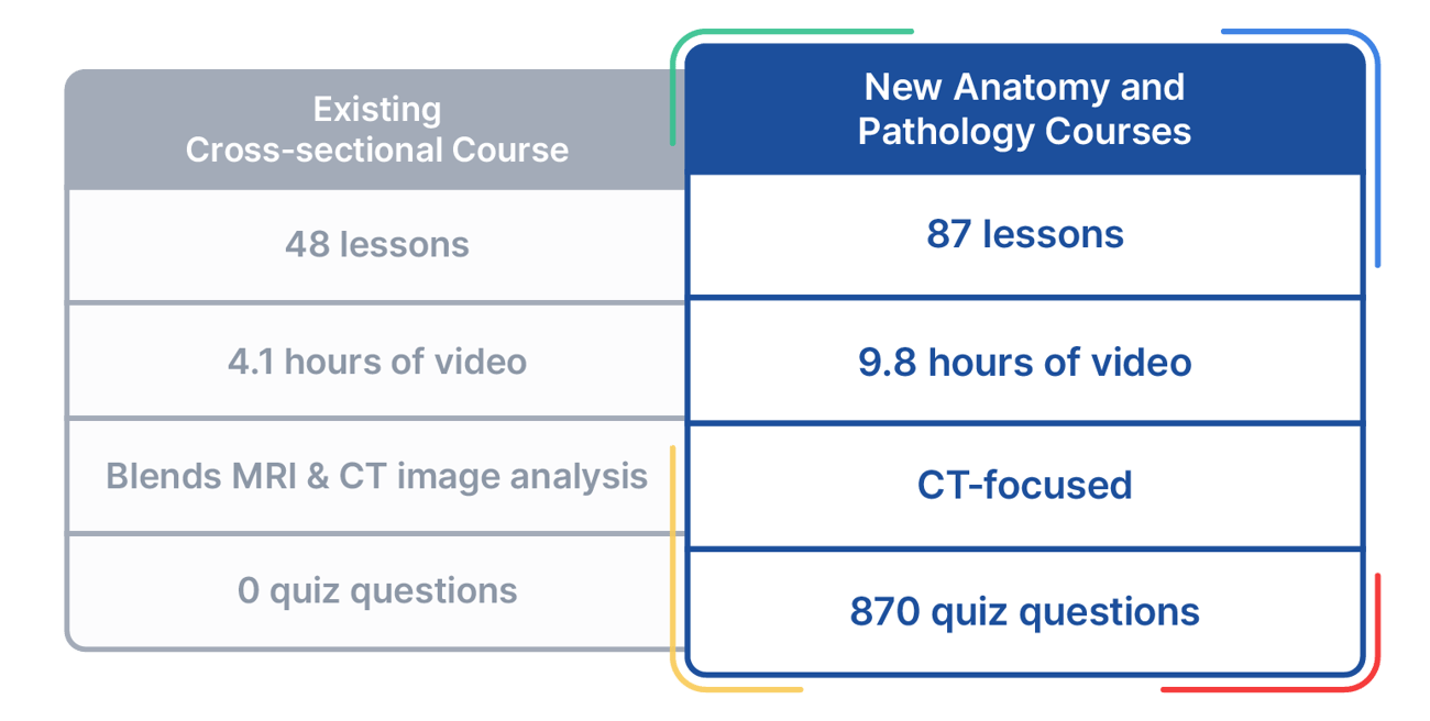 CT Anatomy & Pathology Courses Designed for Deeper Learning